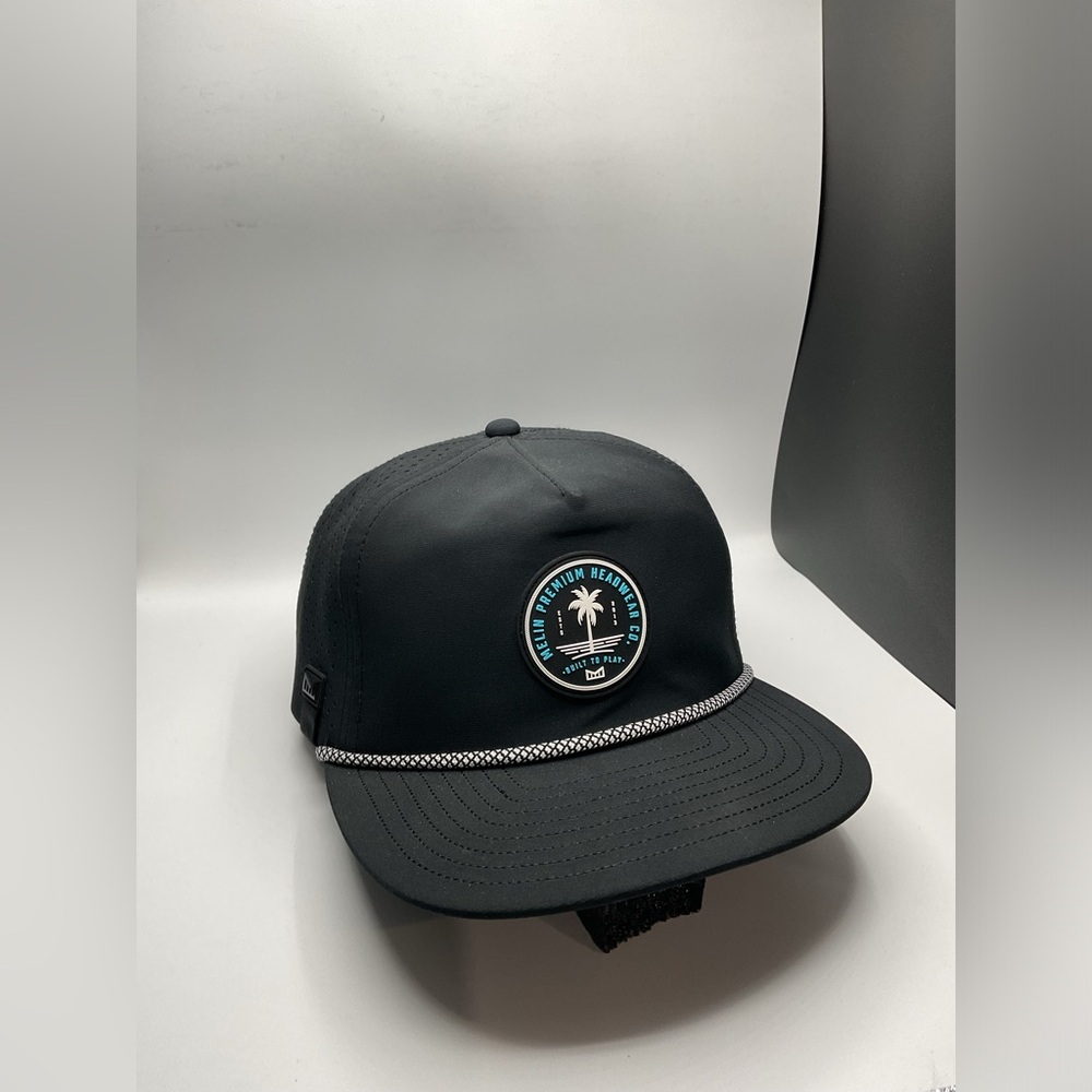 Melin Hydro Hat Coronado Player Black-AW22